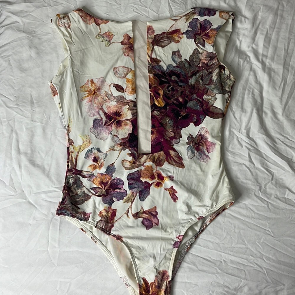 Floral open back bodysuit - Agatha (Brazilian brand)
